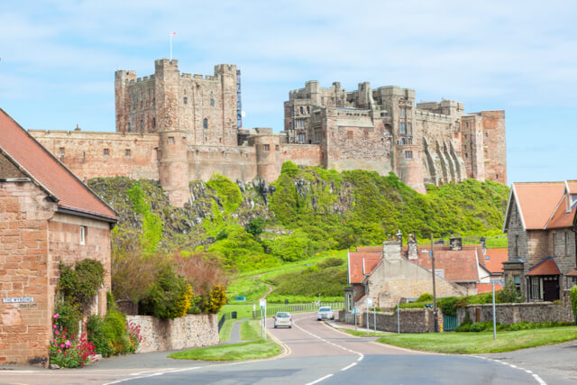 Bamburgh Castle and the Real Uhtred of Bebbanburg